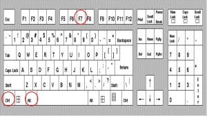CTRL-ALT-F7