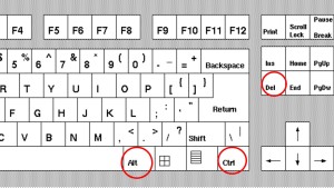 CTRL+ALT+DEL